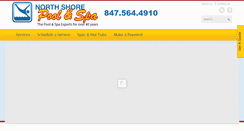 Desktop Screenshot of northshorepool.com