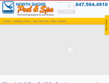 Tablet Screenshot of northshorepool.com